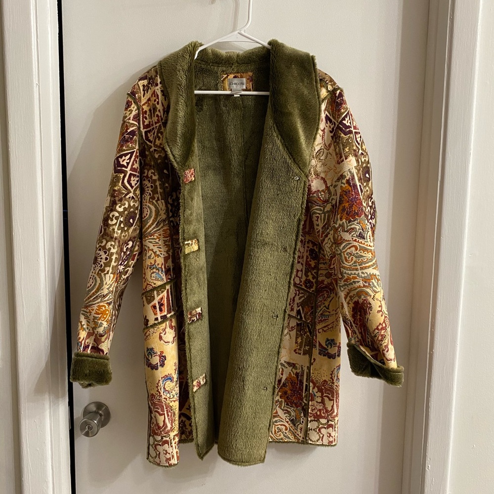 Chicos Winter Jacket Size 2 (Medium) - image 2